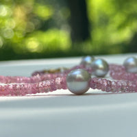 Pink Sapphire Brita Necklace