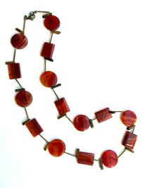 Agate Shapes Necklace