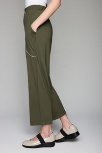 Contrast Stitch Jersey Pant