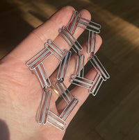 Angled Column Earrings