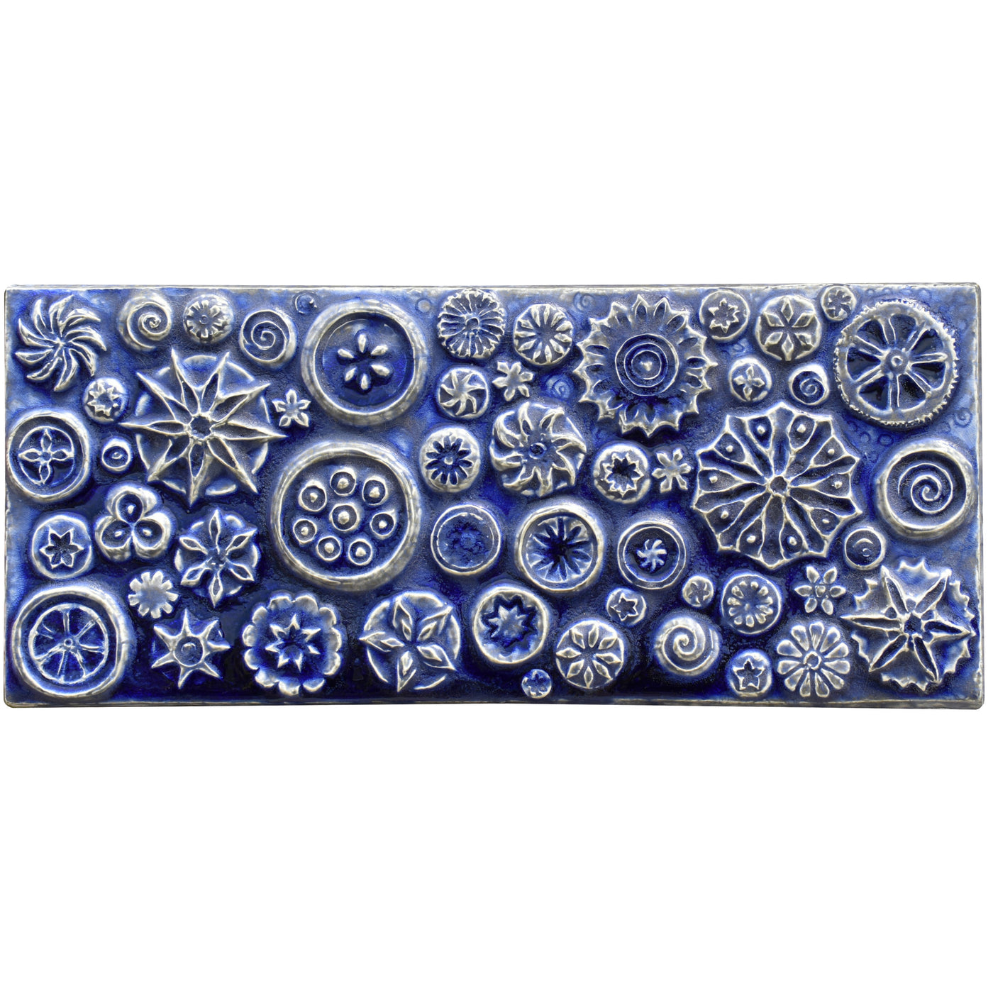 Mosaic of Circles Tile in Night Sky