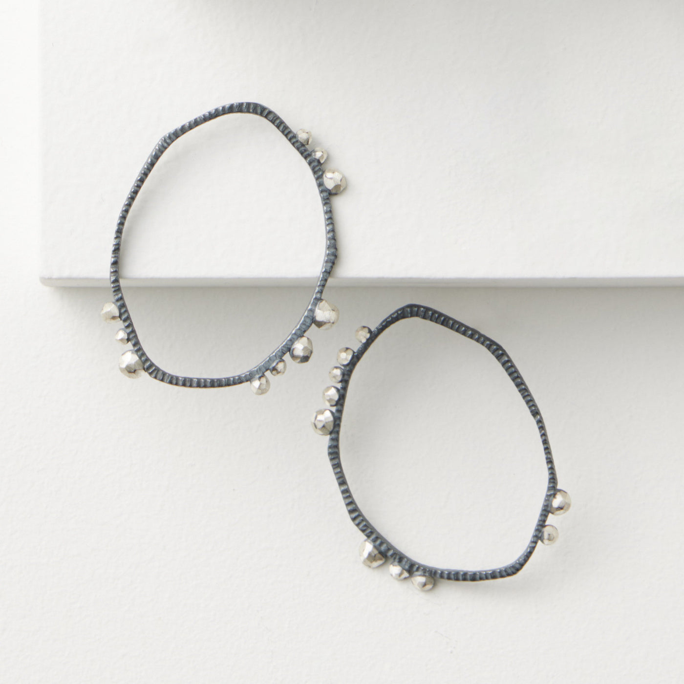 Off Circle Dig Earrings