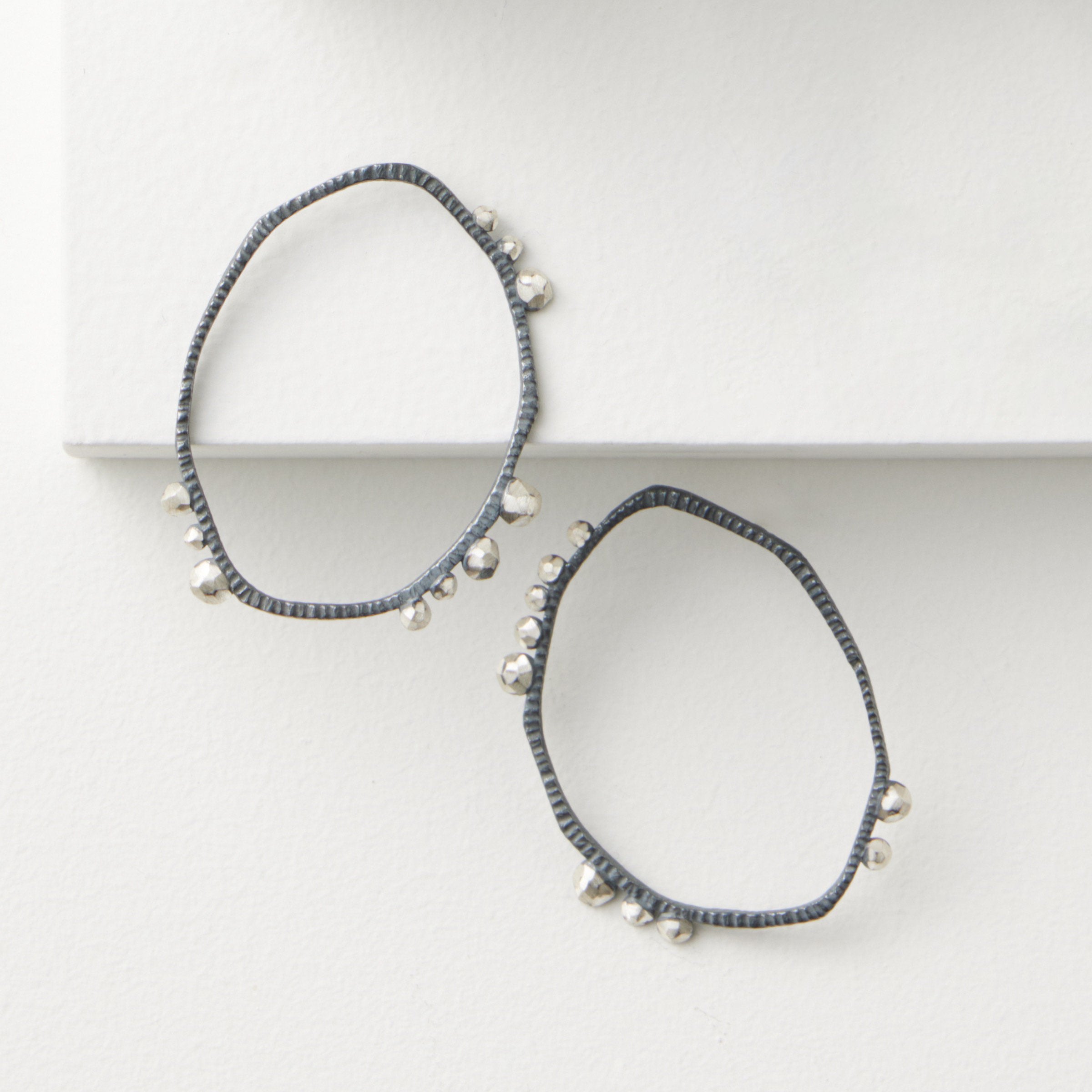 Off Circle Dig Earrings