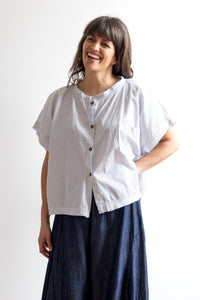 Washed Cotton Camp Shirt