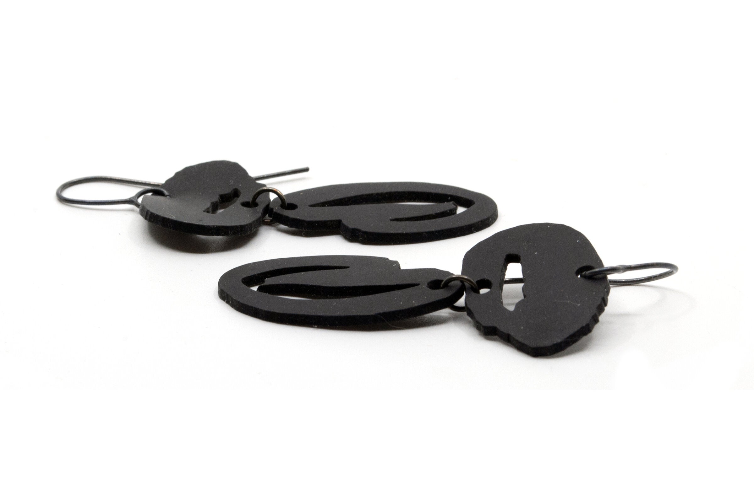 Long Inkstroke Earrings