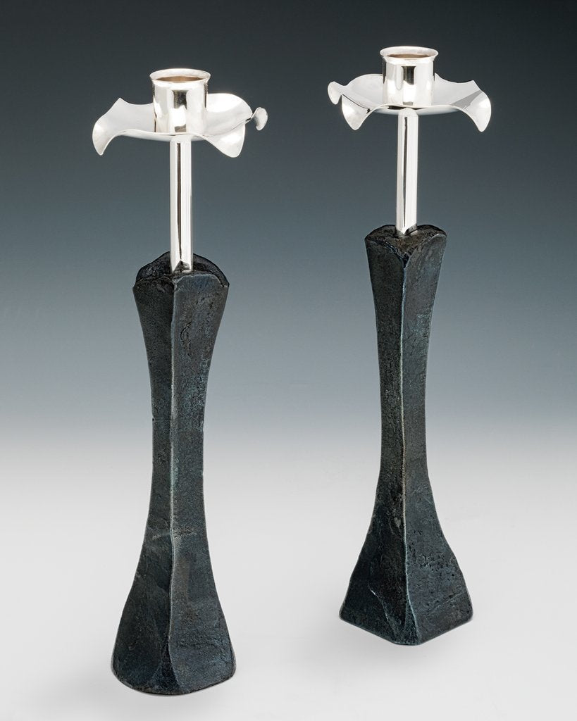 Tall Petal Candlesticks
