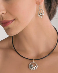 shown with Tahitian Pearl Natalie Earrings