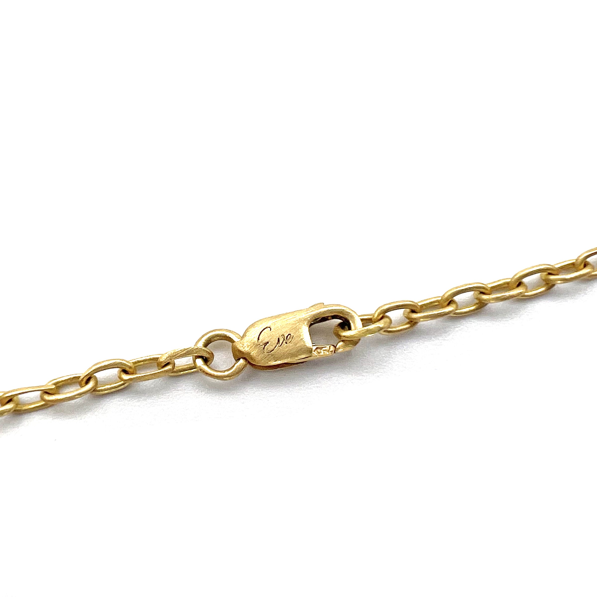 Dripping Pearl Coin Necklace