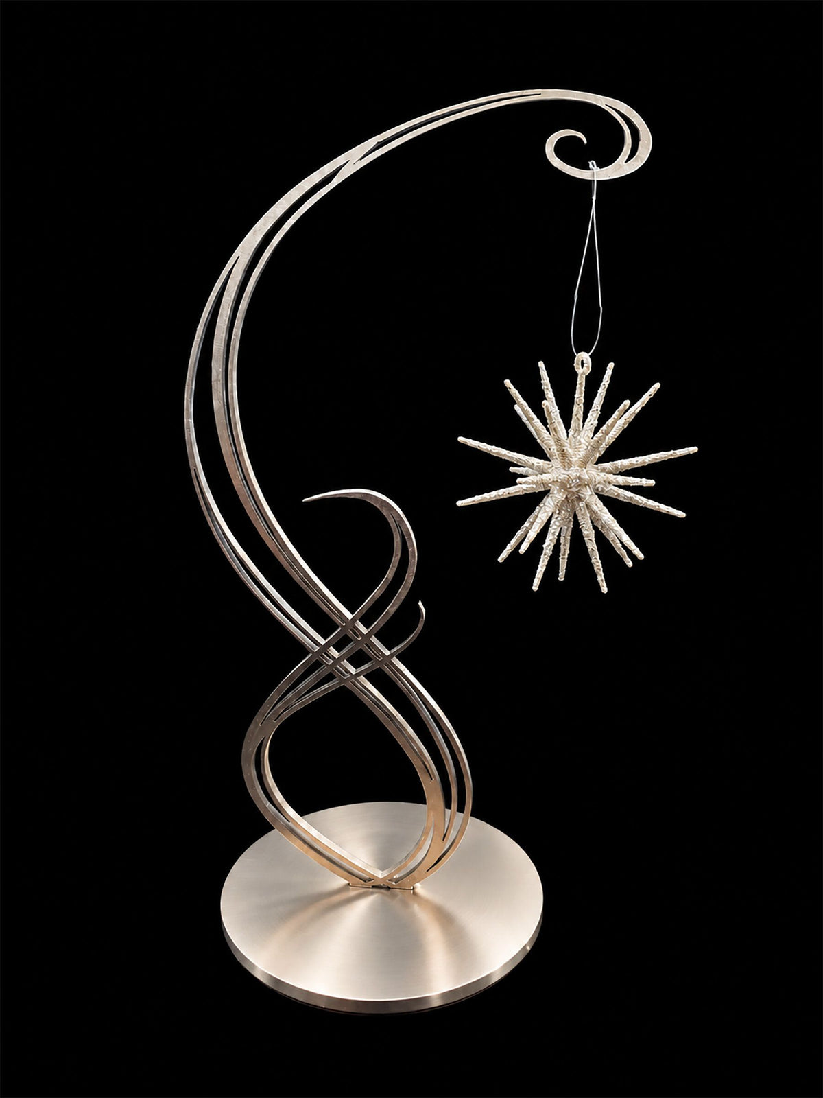 To And Fro Ornament Stand in Nickel