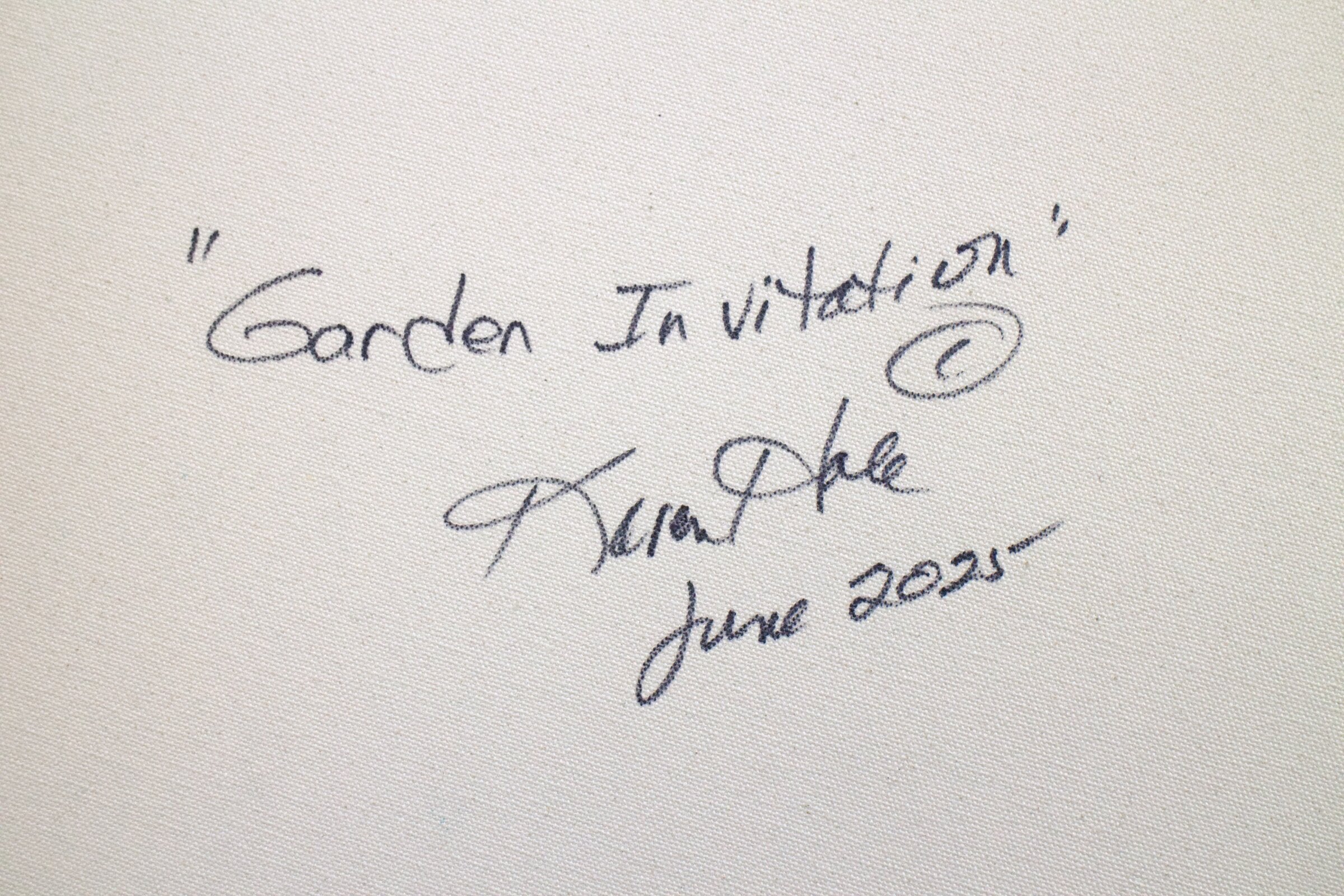 Garden Invitation