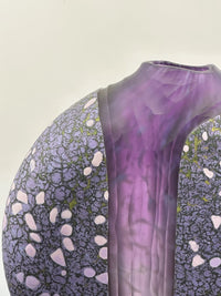 Large Lavender Cascade Vase