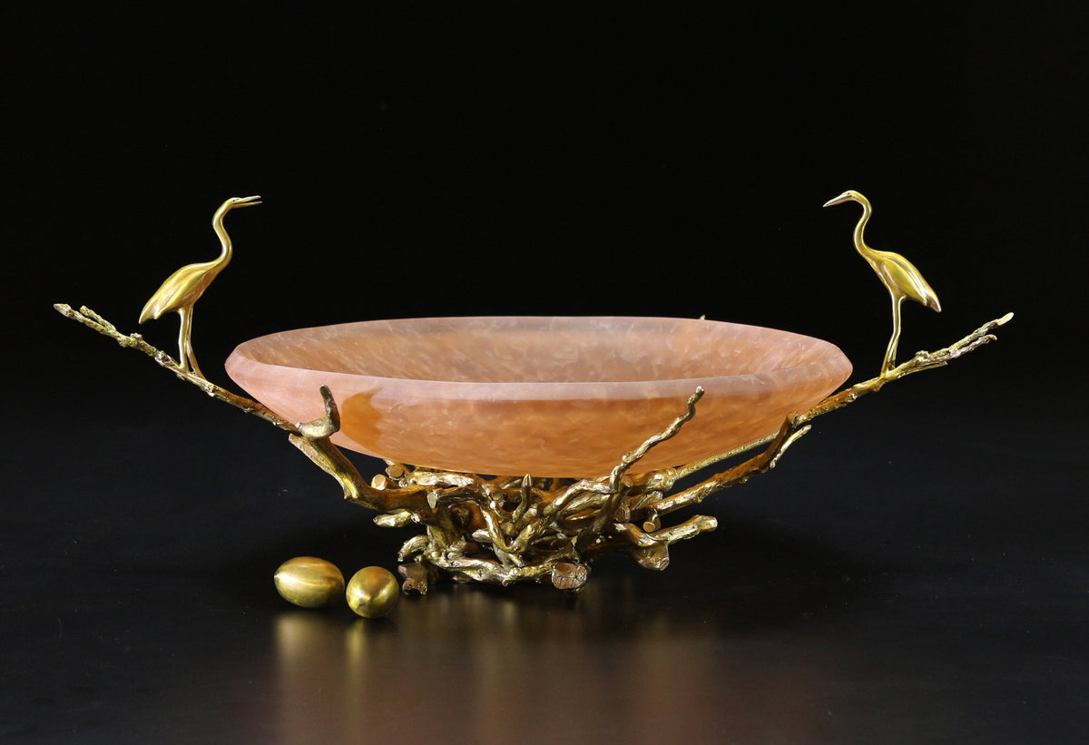 Salmon Sandhill Nest Bowl