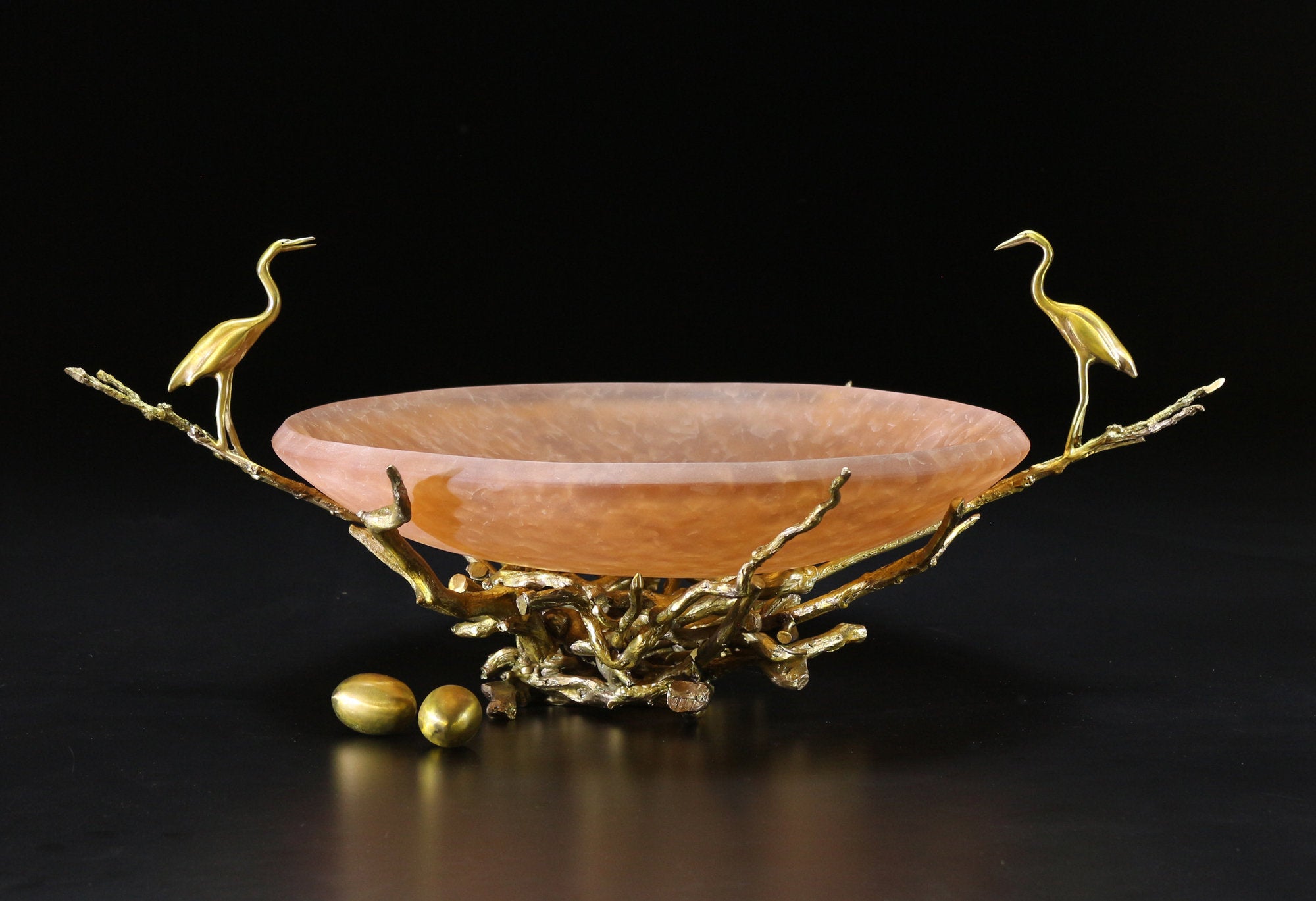 Salmon Sandhill Nest Bowl