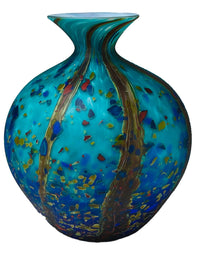 Matte Ocean Forest Jug Vase