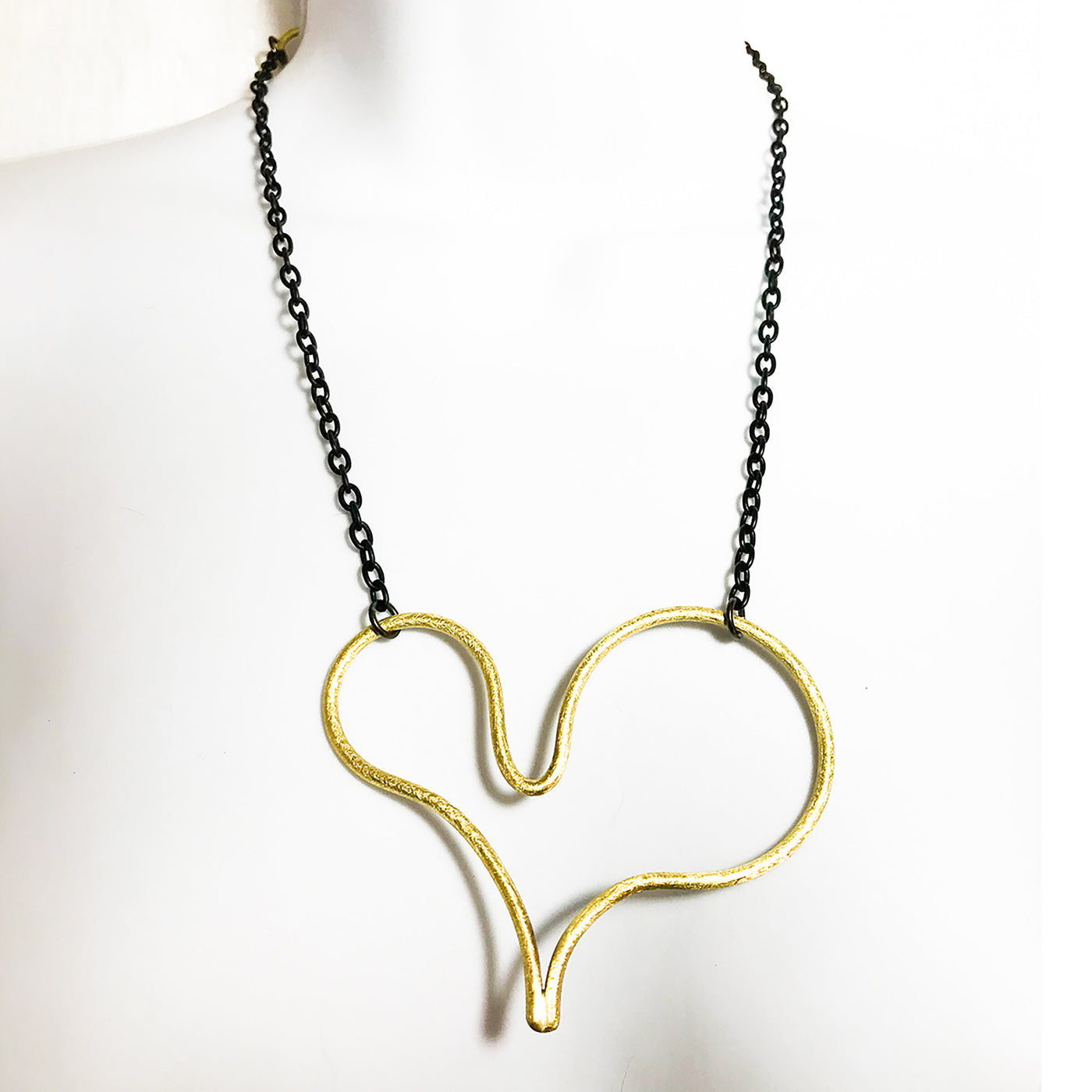 Yellow brass, 18"L