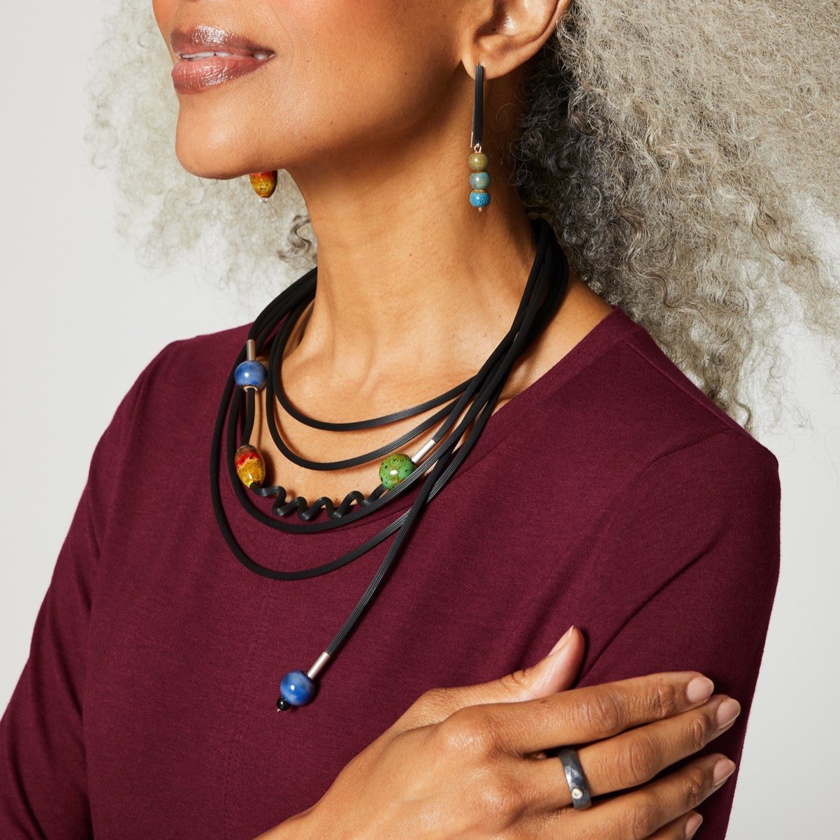 Earth Tones Bead Necklace