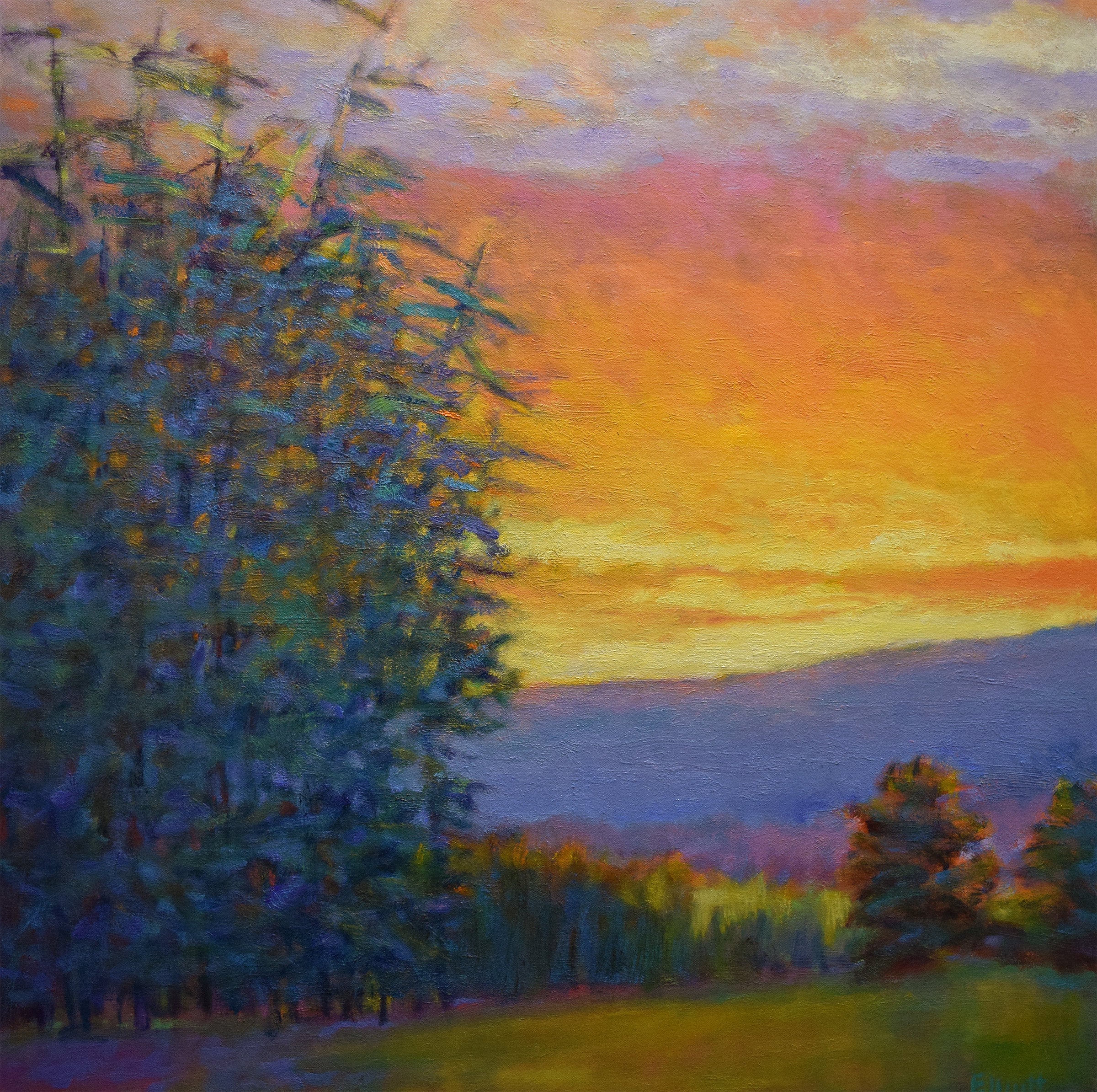 Enriched Evening, Sunset