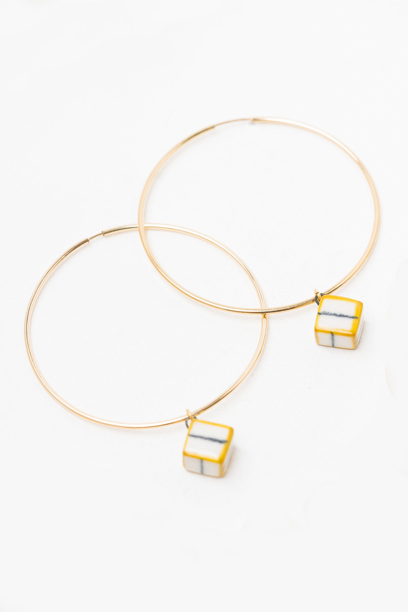 Throughline Hoop Earrings