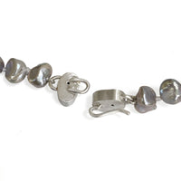 Grey Keshi Pearls Necklace