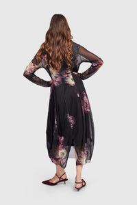 Whitney Mesh Cocoon Dress