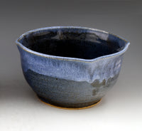 Blue Stoneware Bowl