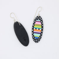 Dots of Love Oval Earrings