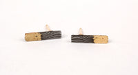 Bar Stud with Gold Fusing