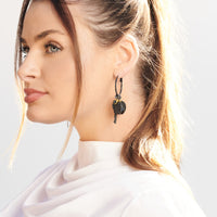 Lunar Hoop Earrings