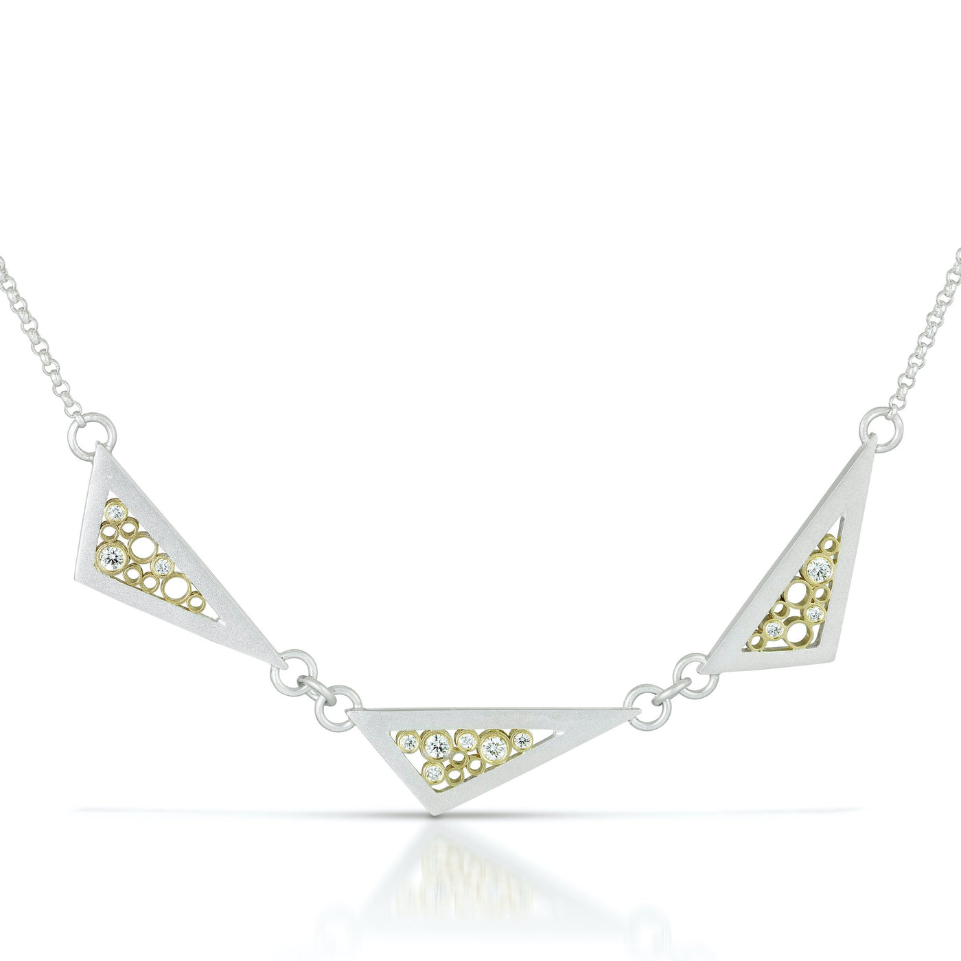 Estrella Triple Triangle Necklace
