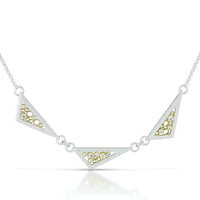 Estrella Triple Triangle Necklace