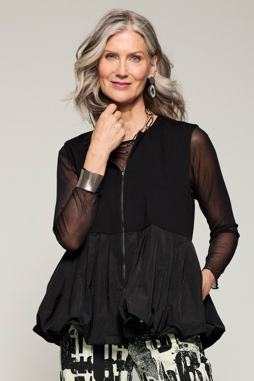 Peplum Vest
