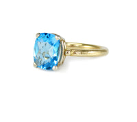 Blue Topaz Ring