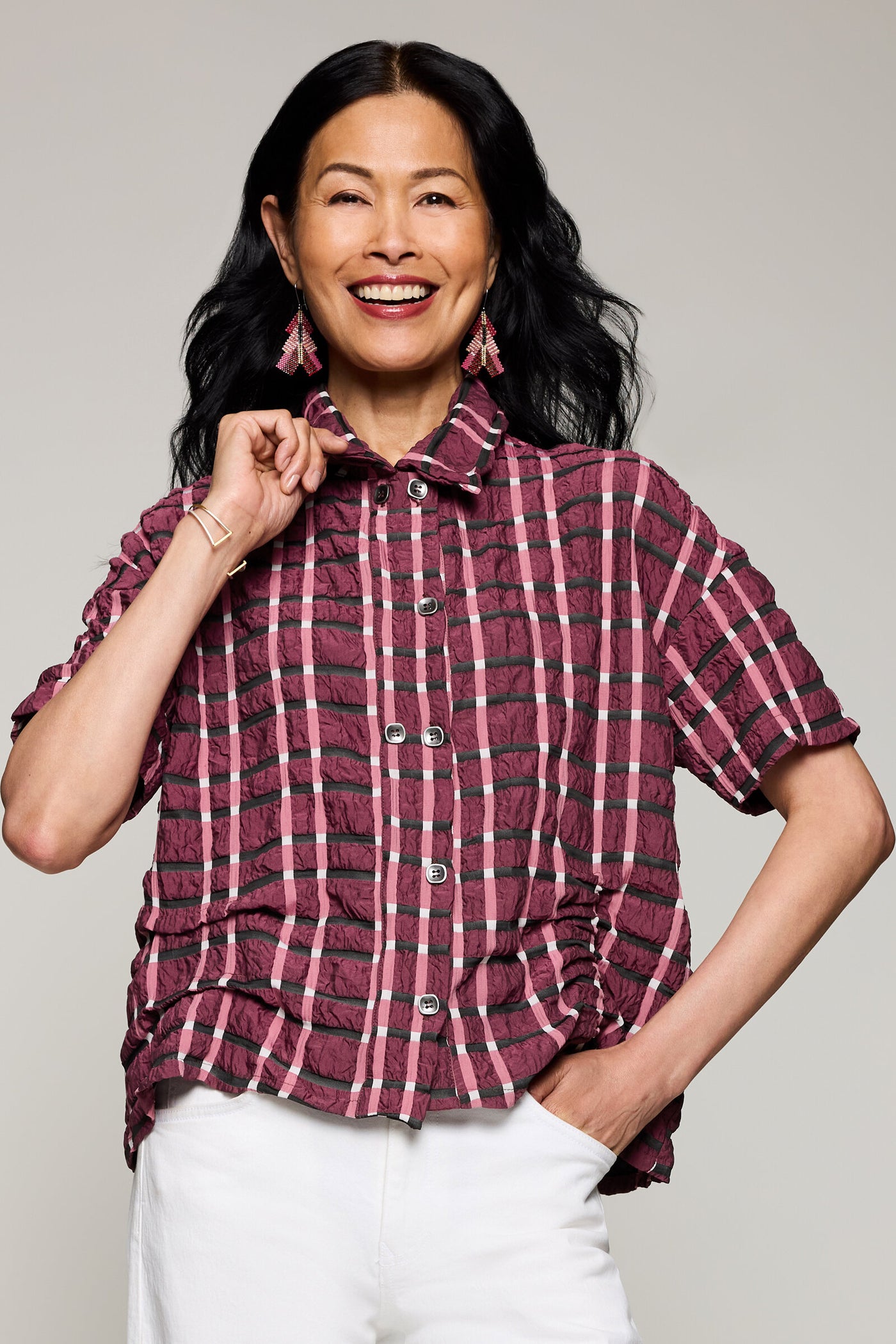Magenta Plaid