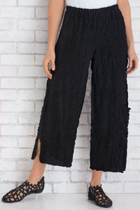Pucker Cropped Pant