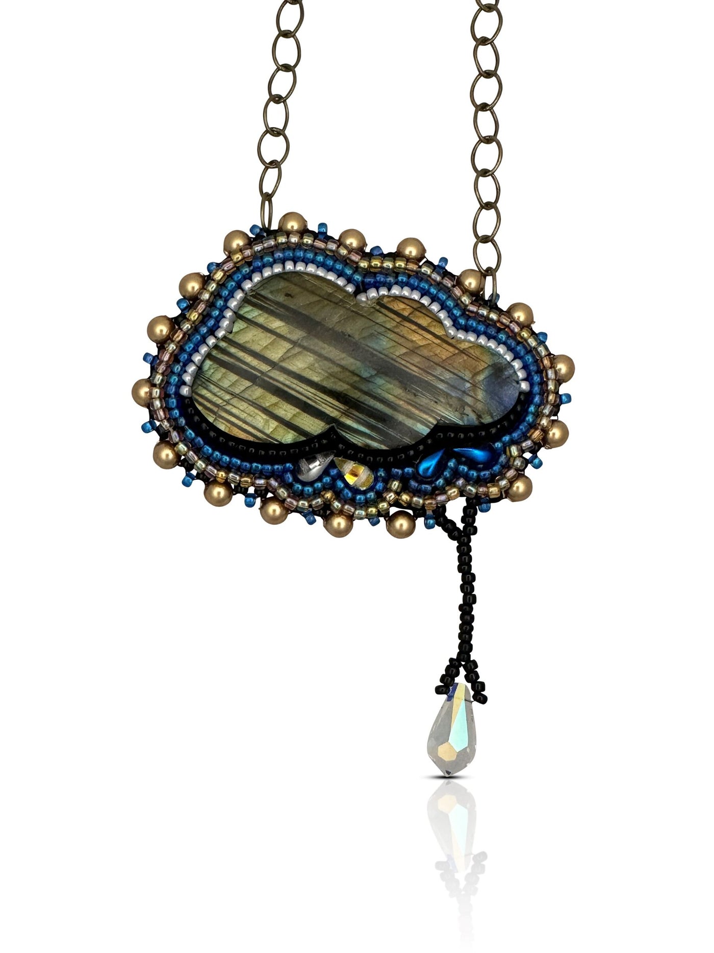 Labradorite Cloud Pendant No. 10