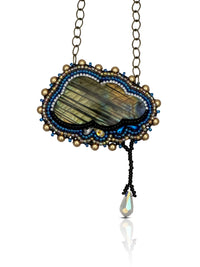 Labradorite Cloud Pendant No. 10