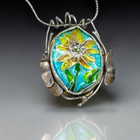 Sunflower Pendant