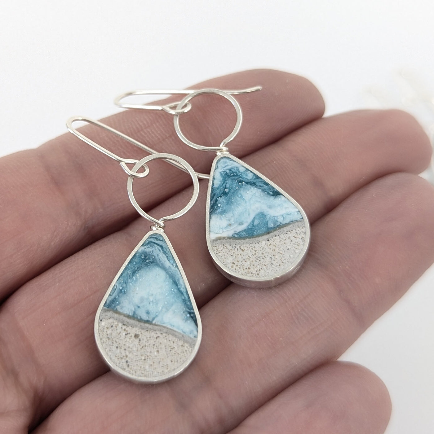 A Beautiful Day at the Beach Earrings