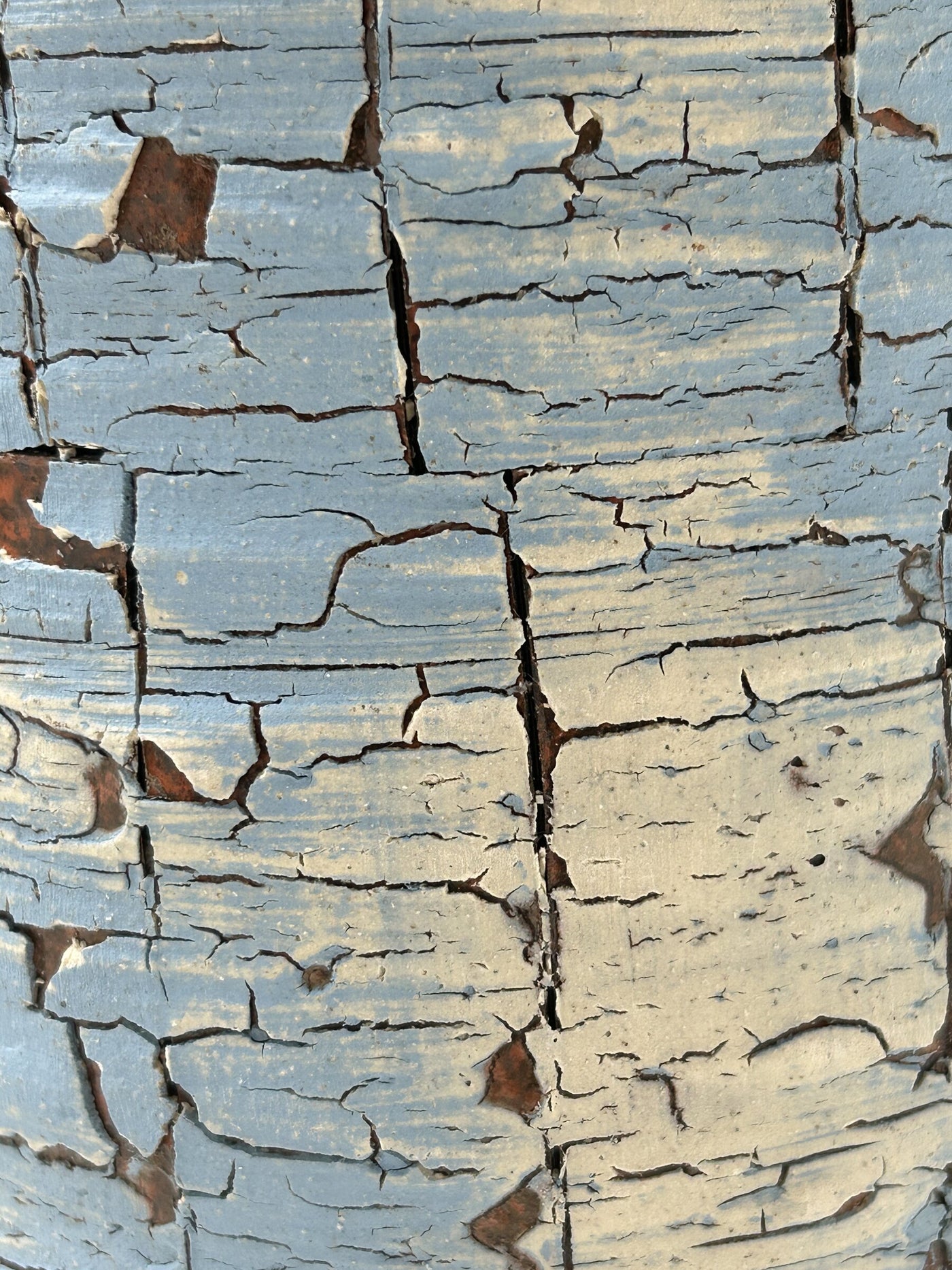 Blue Crackle Bottle