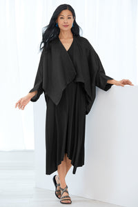 Double V-Neck Dress