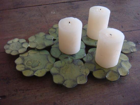 Lotus Leaf Candleholder