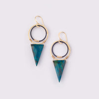 Cairn Chrysocolla Earrings