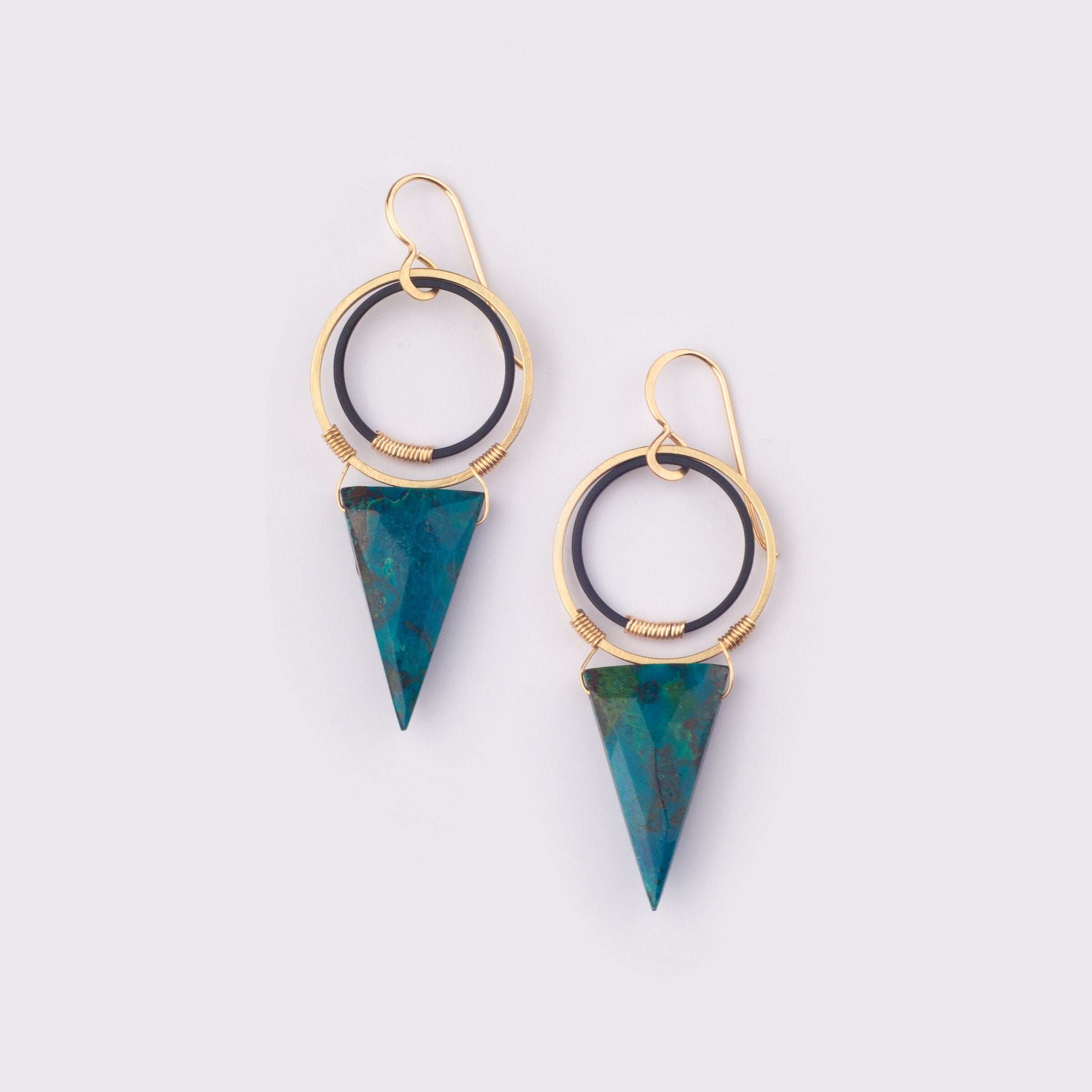 Cairn Chrysocolla Earrings