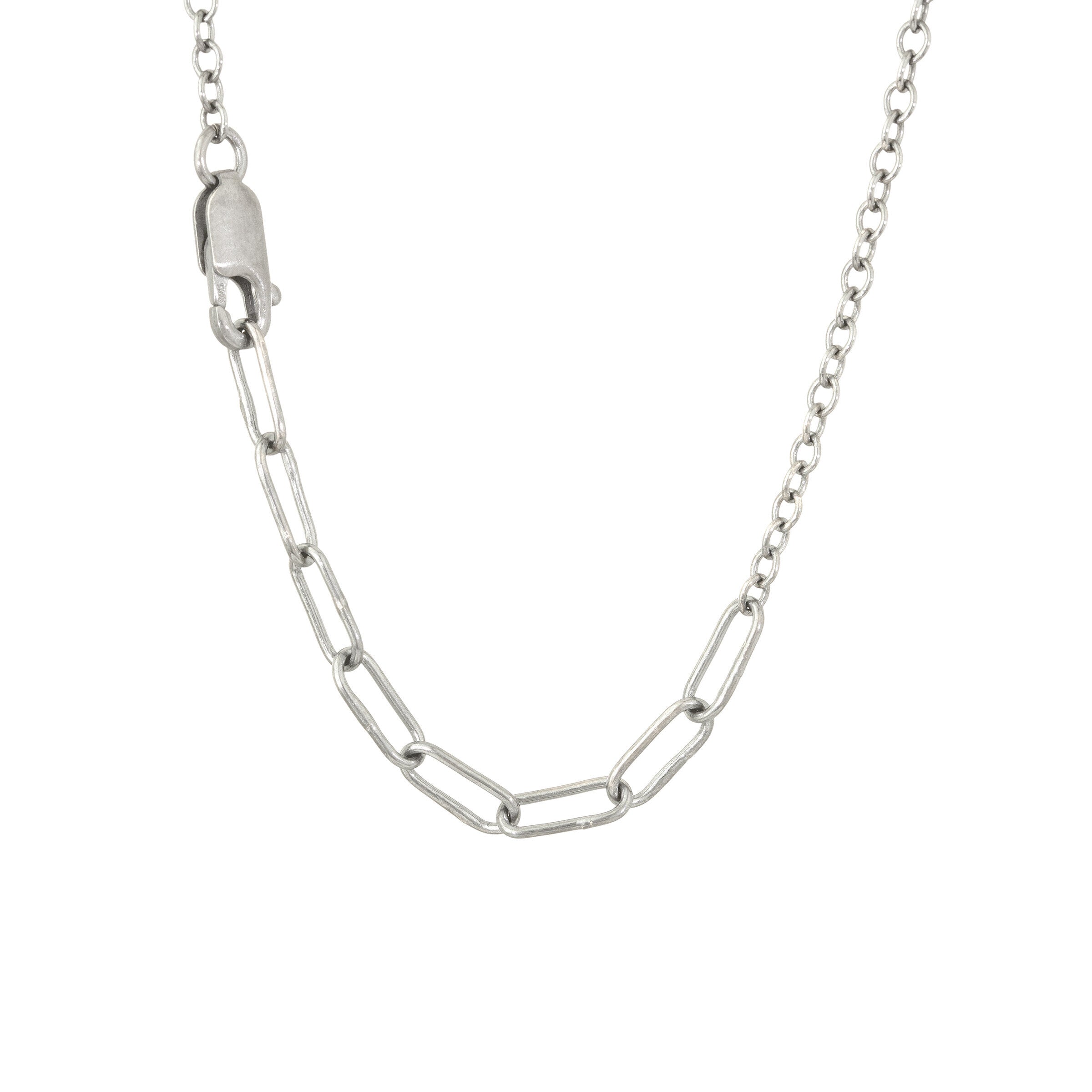 Rectangle Pearl Necklace