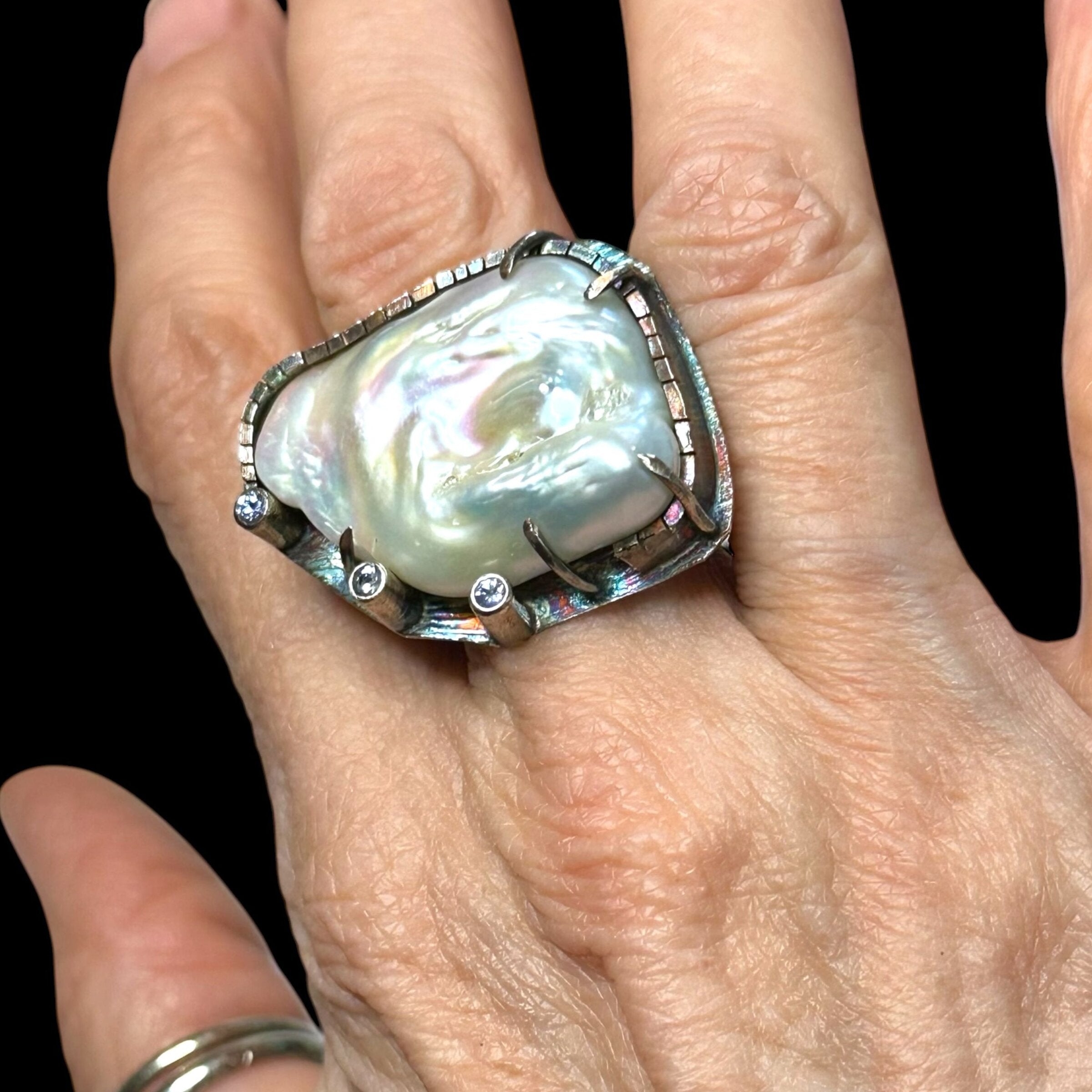 Mermaid Treasure Statement Ring