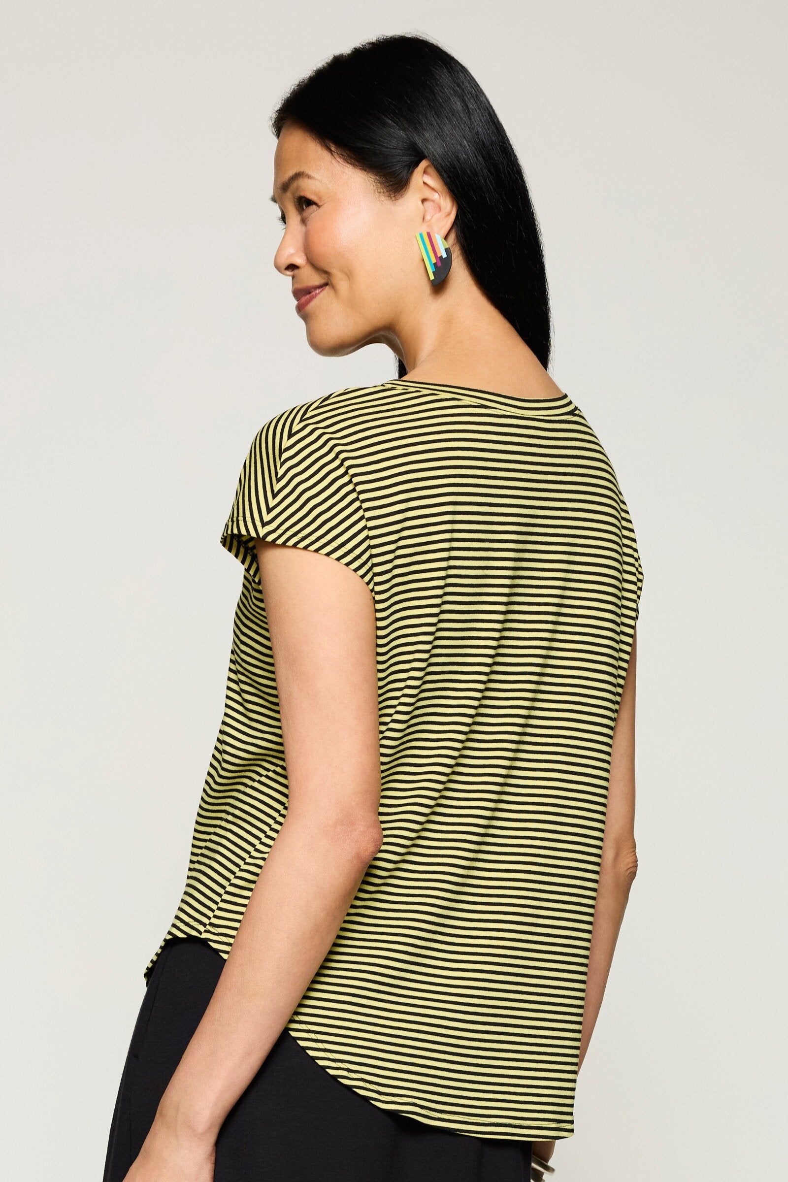 Topaz/Black Stripe