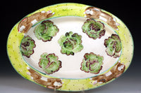 Rabbit & Lettuce Oval Platter