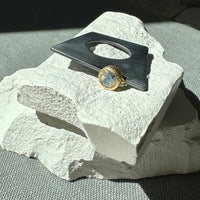 Radiance Solitaire Slice Ring