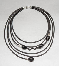 Playful Black Necklace