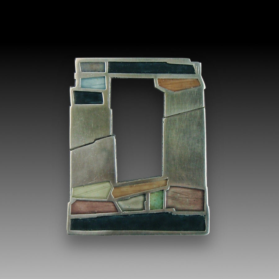 Old Stone Window Pin